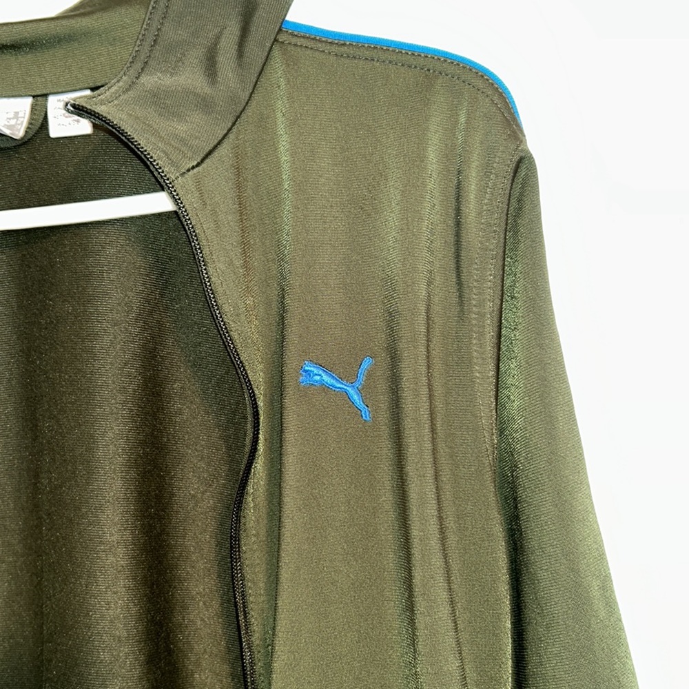 Puma Track Jacket Size Xs With Flaw Y2k - image 2